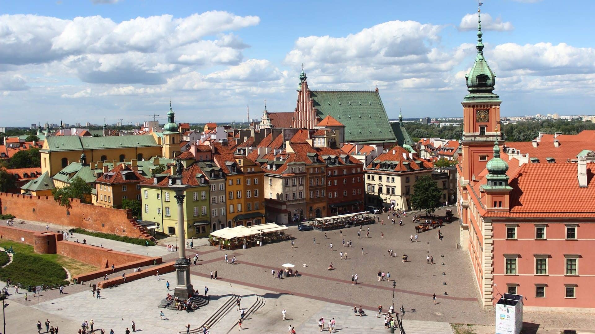 Stare Miasto is the oldest part of Warsaw and has been reconstructed after World War II