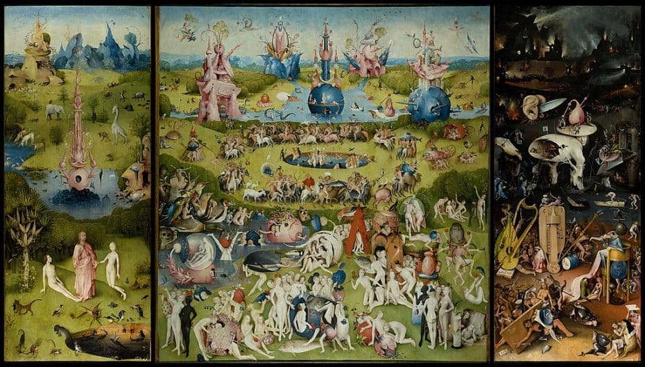 The Garden of Earthly Delights by Hieronymus Bosch - Things to see in El Prado, Madrid