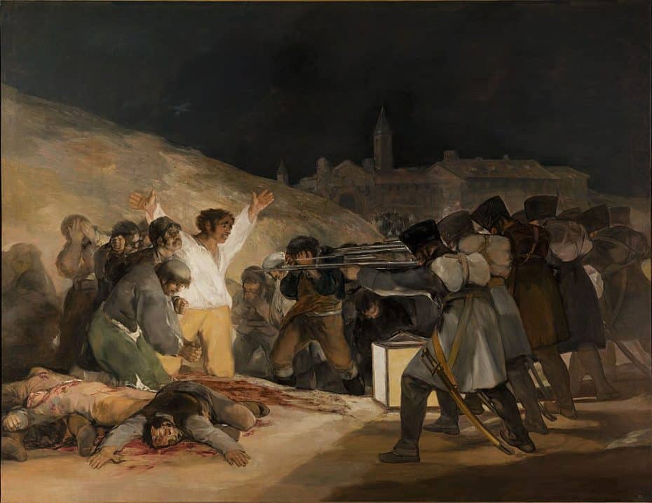 El tres de mayo de 1808 de Francisco Goya - Guía del Museo del Prado, Madrid