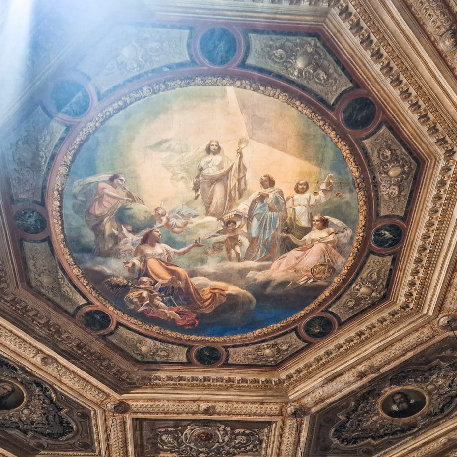 Fresco del Aula Magna de la Universidad de Padua