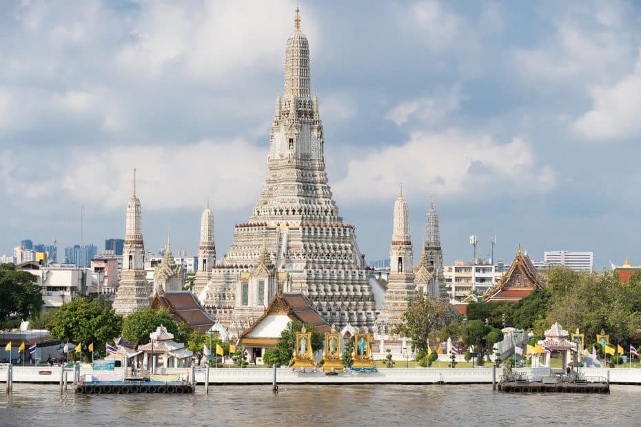 Wat Arun es uno de los templos más bellos de Bangkok