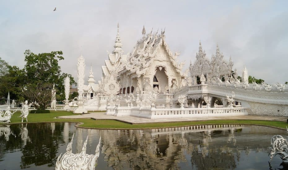 Wat Rong Khun - Templo Blanco - Chiang Rai, Tailandia
