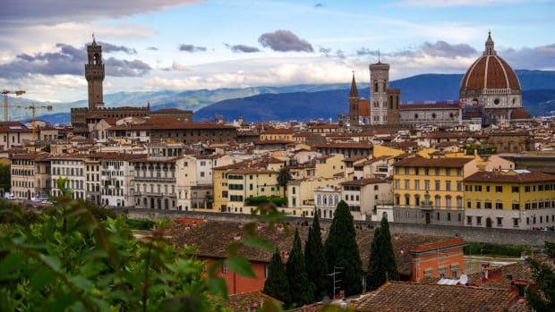 We couldn't create a northwestern Italy itinerary without stopping at Florence, one of the most beautiful cities in Europe