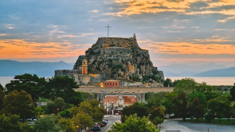 The Arcadion Hotel offers the best views in Corfu Town