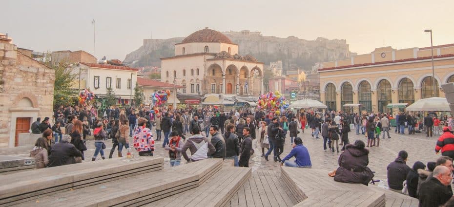 Monastiraki és un dels barris més xulos d'Atenes