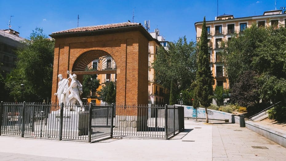 Plaza del Dos de Mayo is at the heart of Malasaña