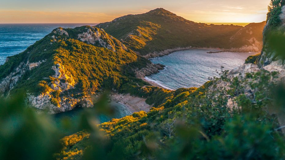 Visitas obligadas de la isla de Corfú: Porto Timoni