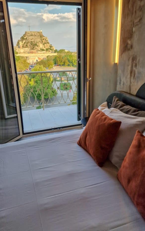 Room views, Arcadion Hotel in Corfu Town