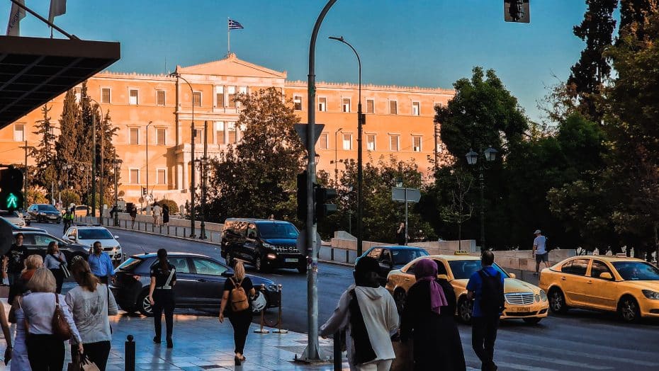 Syntagma és el barri més famós d'Atenes