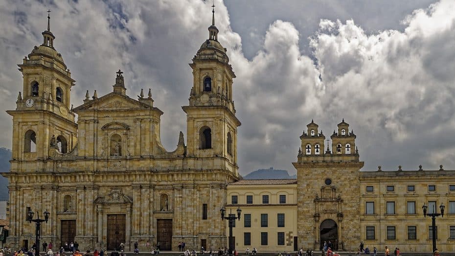 Things to see on a first trip to Bogotá, Colombia - Plaza Bolívar and cathedral