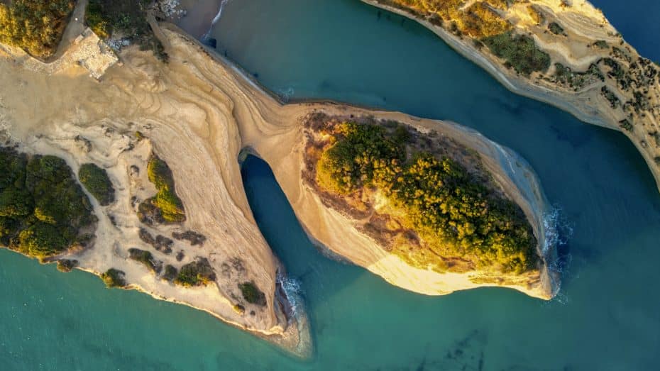 Vistas del Canal D'amour desde arriba