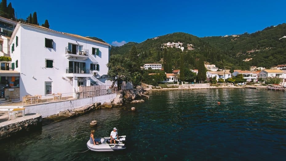 Qué ver en Corfú, Grecia - La Casa Blanca de Durell