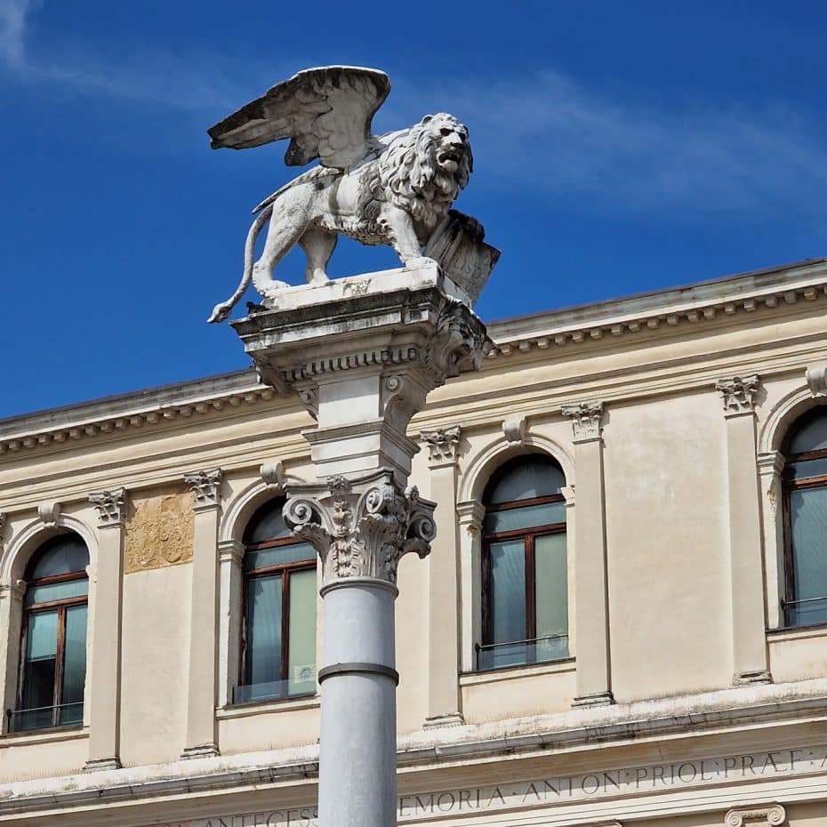 El casco antiguo de Padua destaca por su bella arquitectura