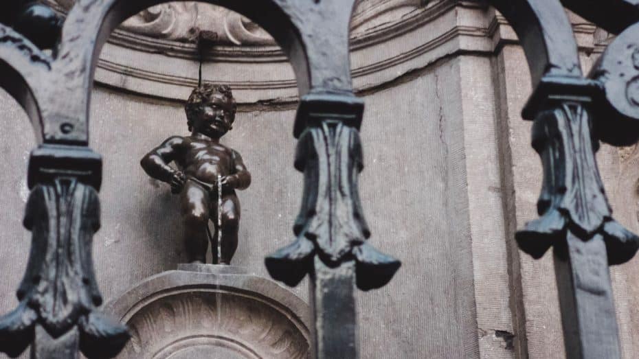 The Manneken Pis sculpture is a Brussels icon