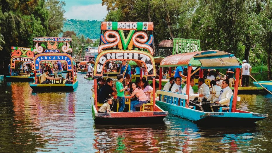 Xochimilco és un lloc de visita obligada a Ciutat de Mèxic