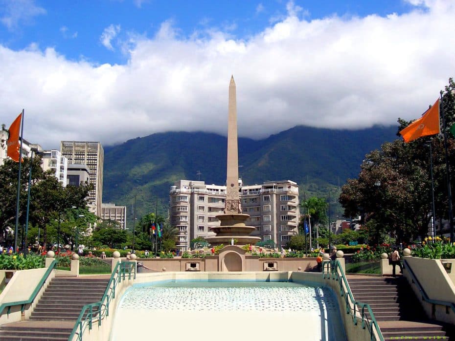 Altamira è una delle zone più sicure di Caracas, Venezuela