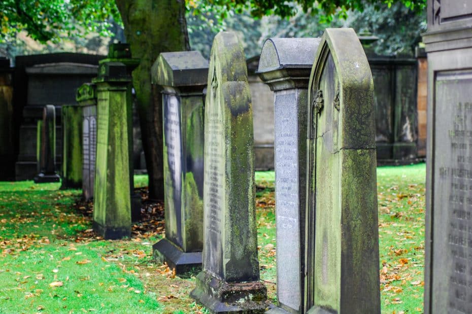 Greyfriars Kirkyard es uno de los cementerios más bellos de Europa