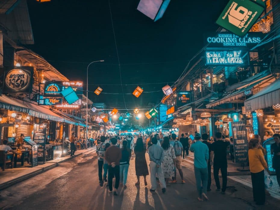 Se cercate una zona vivace e animata dove soggiornare a Siem Reap, Pub Street e la zona del Mercato notturno sono le scelte perfette.