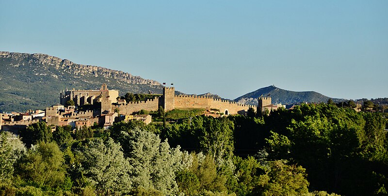 Montblanc, Tarragona, is one of the most beautiful walled towns in Catalonia