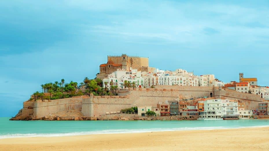Peñíscola is one of the most beautiful walled cities on the Mediterranean coast