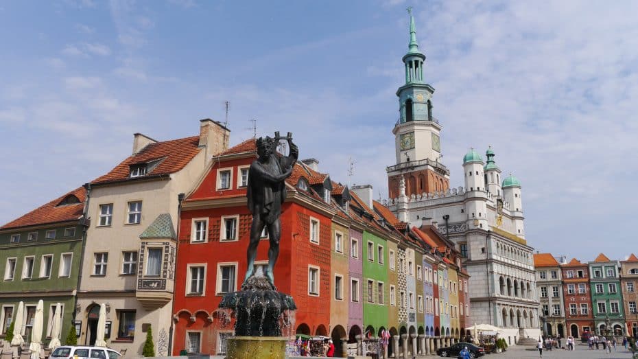Poznan's city center is the best area to stay in the Polish city