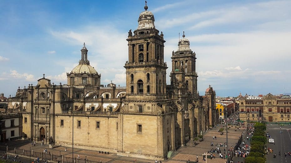 The Metropolitan Cathedral is one of the top attractions in Mexico City