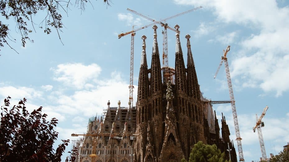 The Sagrada Familia is the world's most famous unfinished church