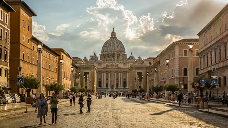 The St. Peter's Basilica is among Rome's most visited attractions
