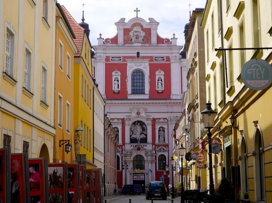 The Stare Miasto District, also known as the Old Town, is a popular area to stay in Poznan