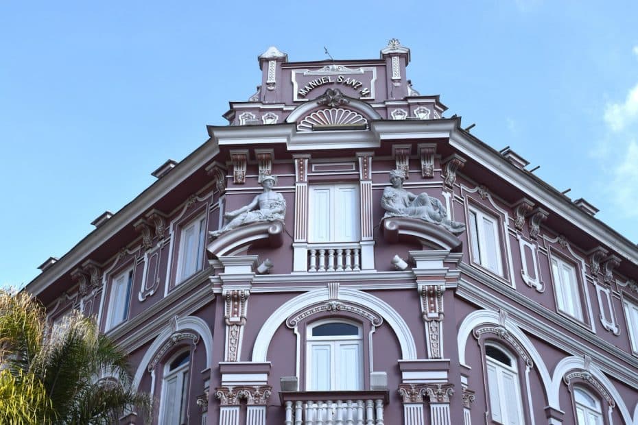 Some of Manizales' more beautiful buildings are in the city center
