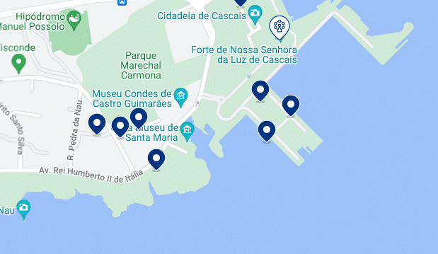 Cascais - Santa Marta - Accommodation on Map
