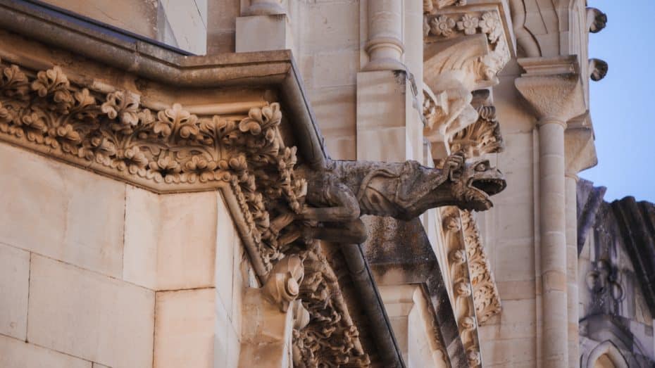 Detalle exterior de la Catedral de Cuenca