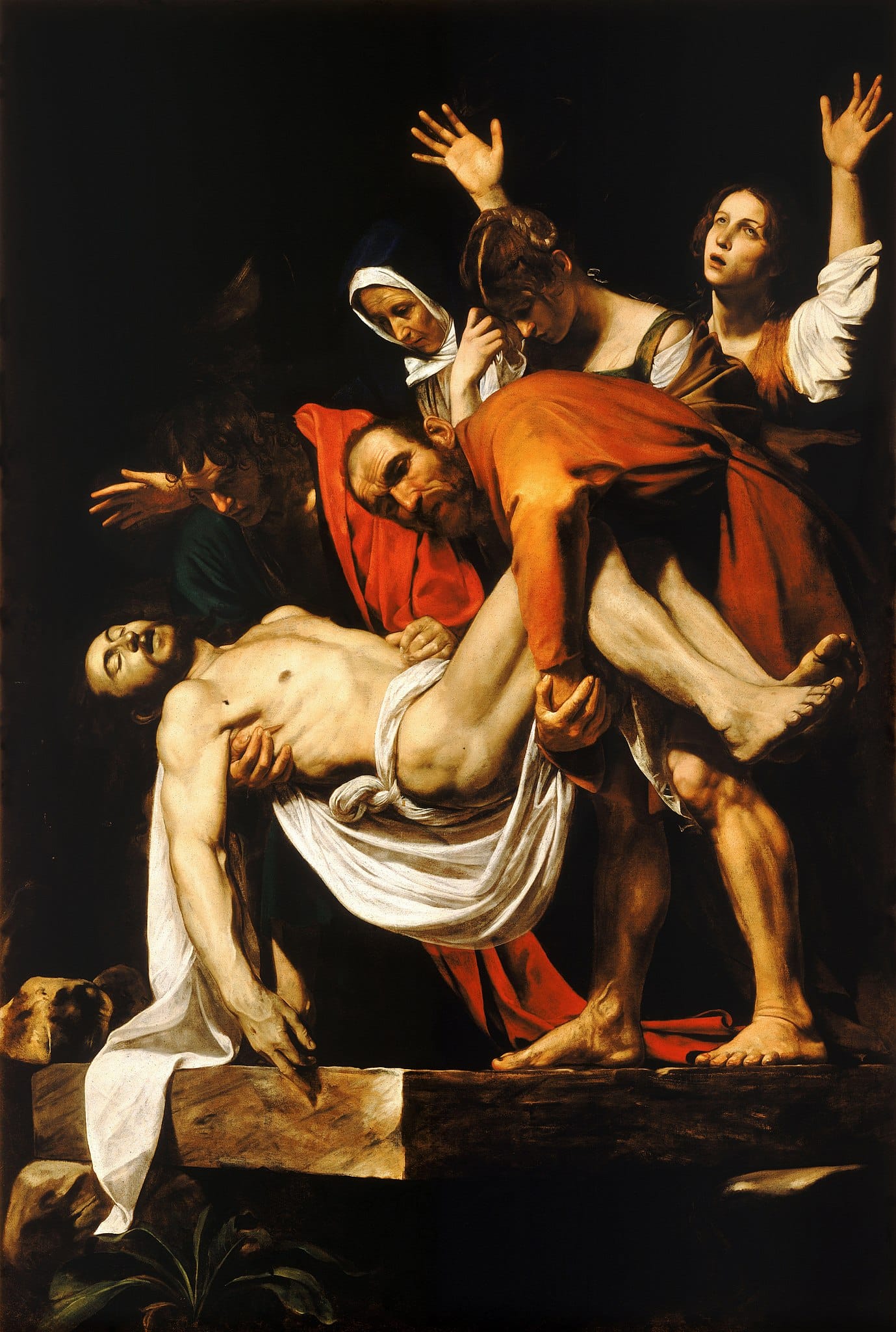 El Entierro de Cristo de Caravaggio