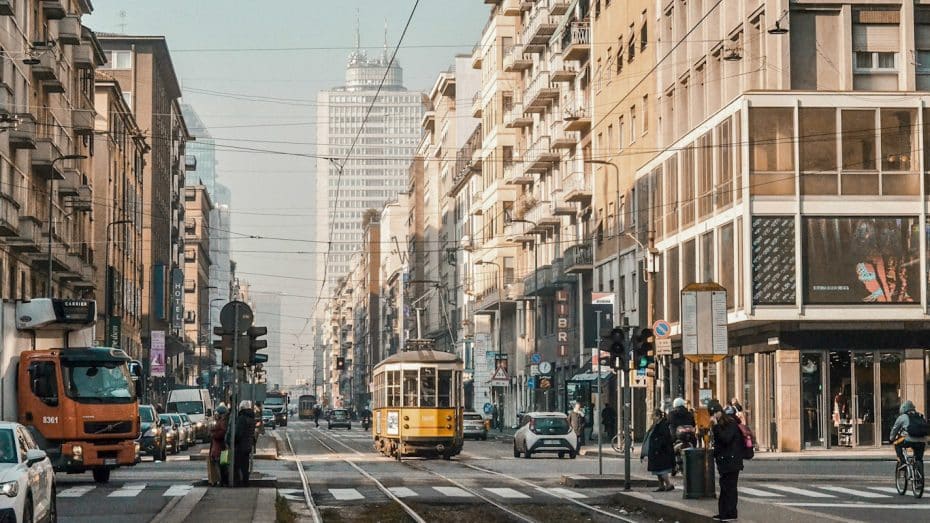 El sistema de transport públic de Milà inclou tramvies històrics
