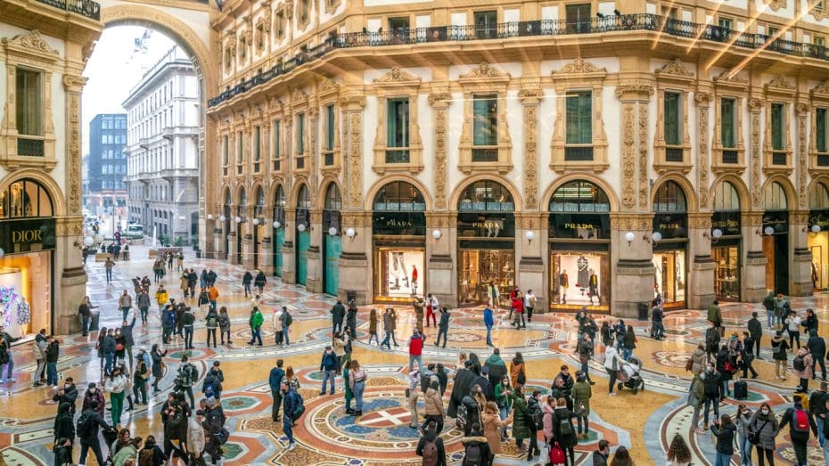 Where to shop on a first trip to Milan - Galleria Vittorio Emanuele II