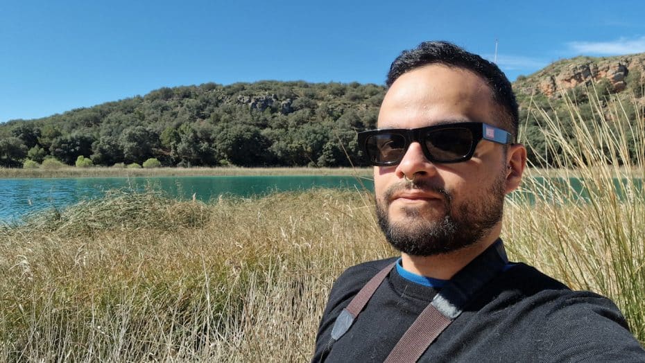 A selfie at the Lagunas de Ruidera Natural Park