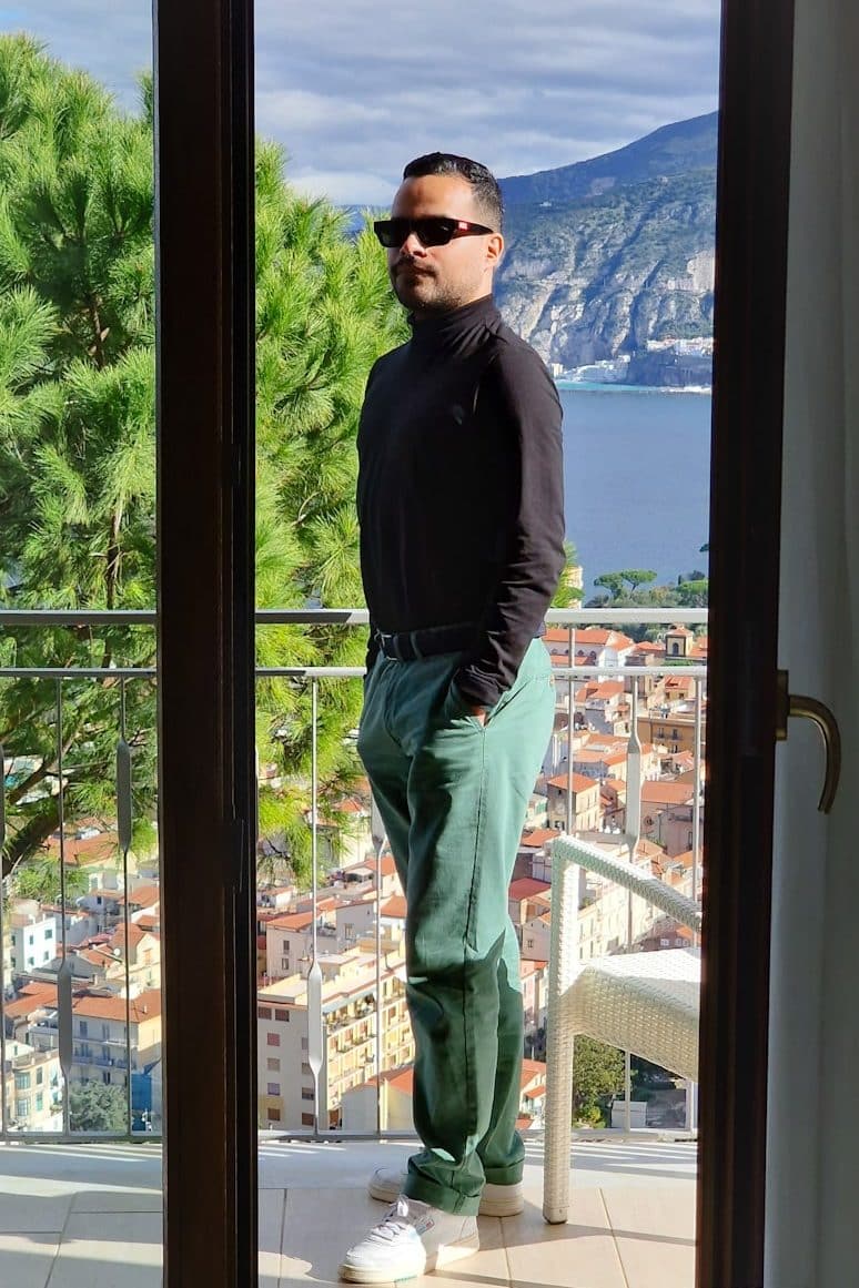 Another picture of me in the Amalfi Coast