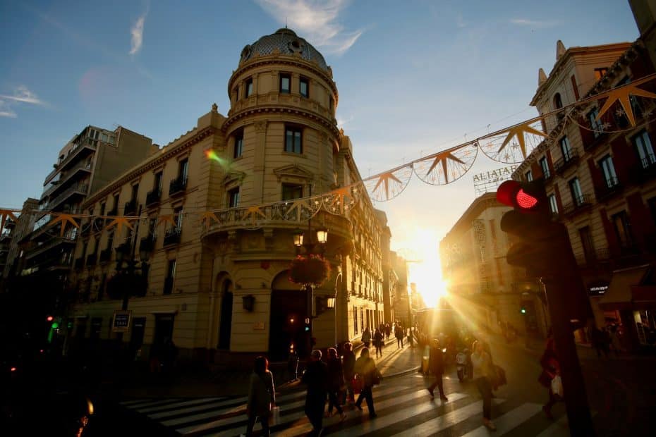 Granada Centro alberga las principales zonas comerciales de la ciudad