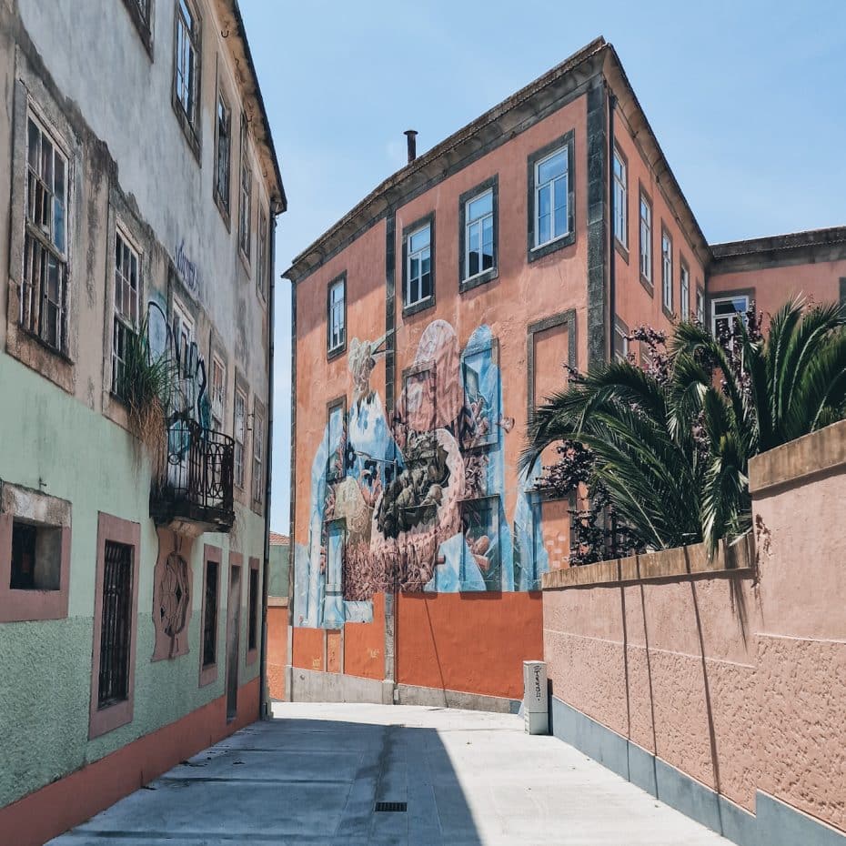Arte callejero de Oporto en Pinheiro