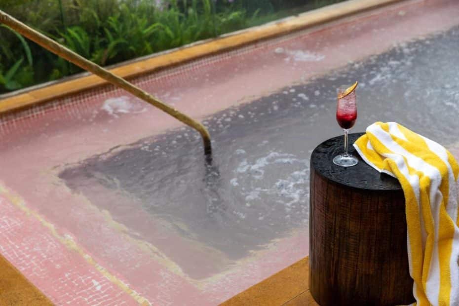 The 23 Hotel has a rooftop with a jacuzzi pool and stunning views of Medellín