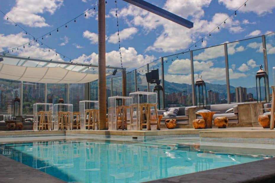 The Charlee Hotel's pool during the day
