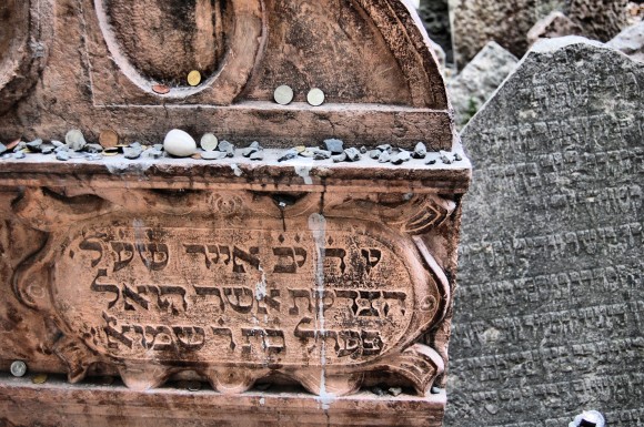 Details of the Prague Jewish Ghetto Cemetery