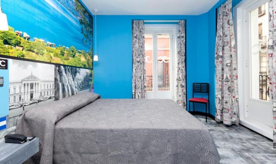 JC Rooms Chueca offers colorful rooms in Madrid's LGBT area