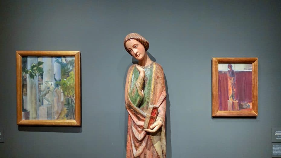 Joaquín Sorolla's paintings based on sculptures