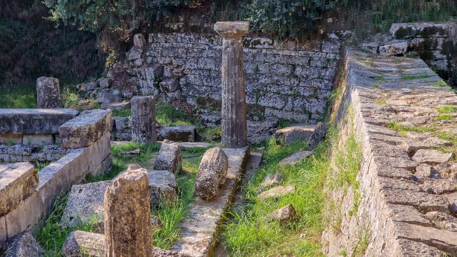 Palaiopolis Archaeological Site, Corfu