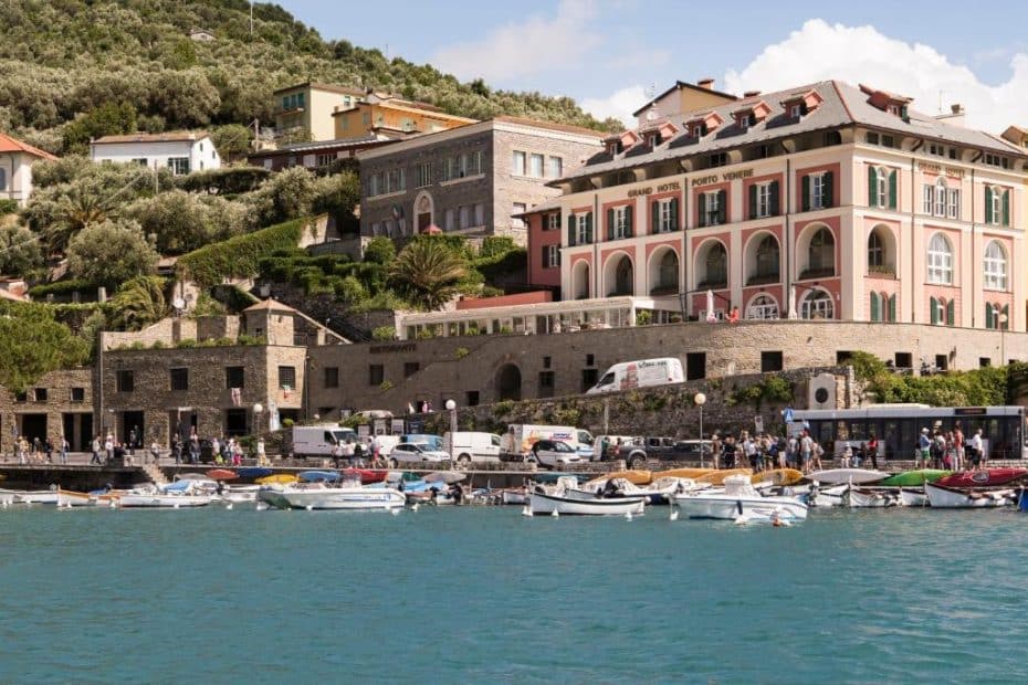 Portovenere è sede di alcuni dei migliori hotel della Liguria