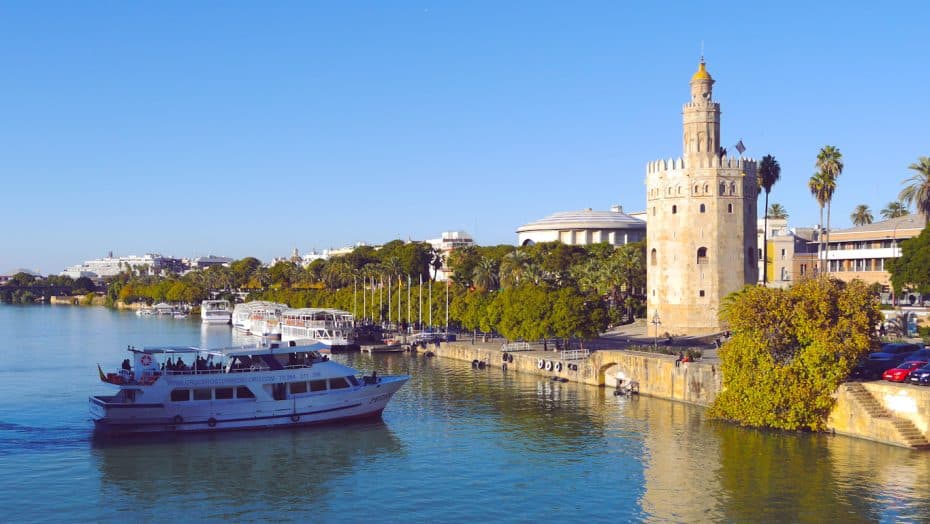 Seville's Centro Histórico is home to the city's main historic attractions like the famous Torre del Oro
