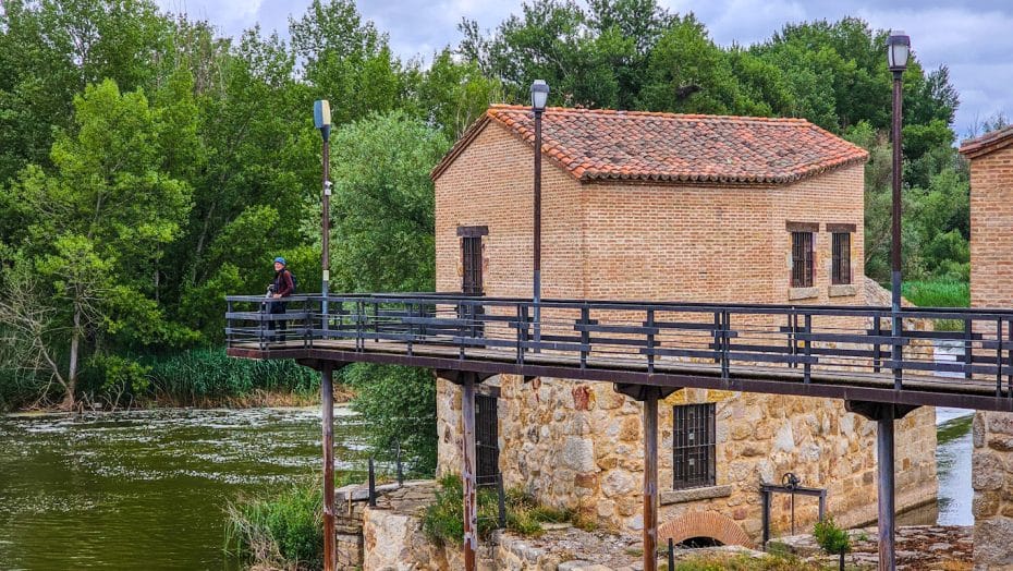 Las Aceñas de Pinilla son otro grupo de molinos de agua en Zamora