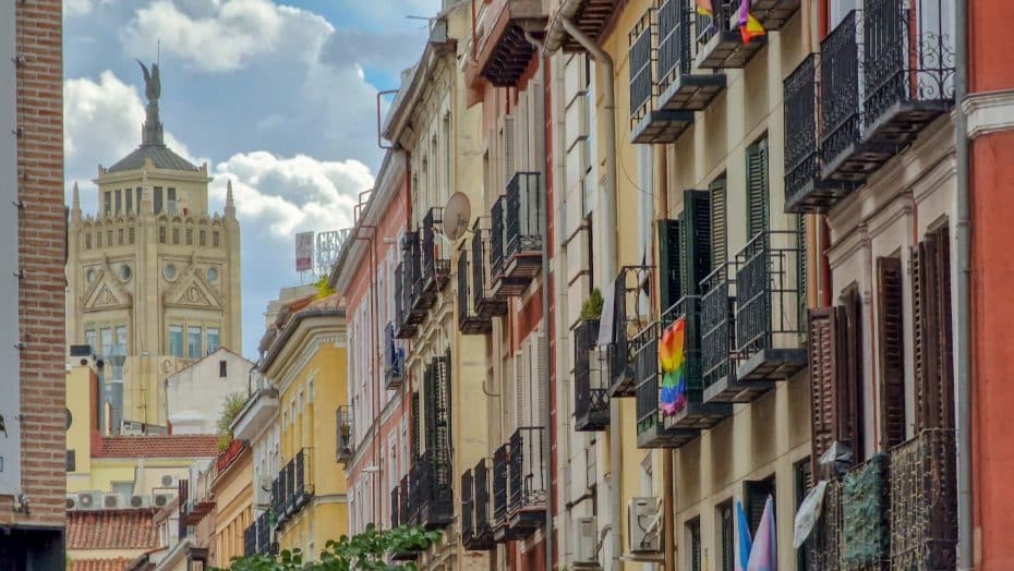 Chueca (Justicia) es la principal zona LGBTQ+ de Madrid