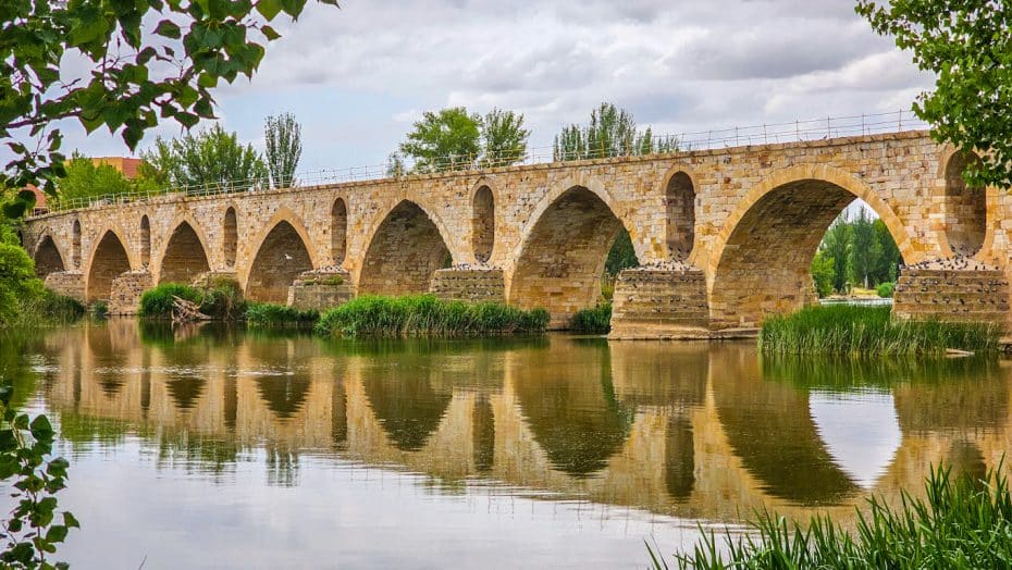 Qué ver en Zamora, Castilla y León - Río Duero y Puente de Piedra